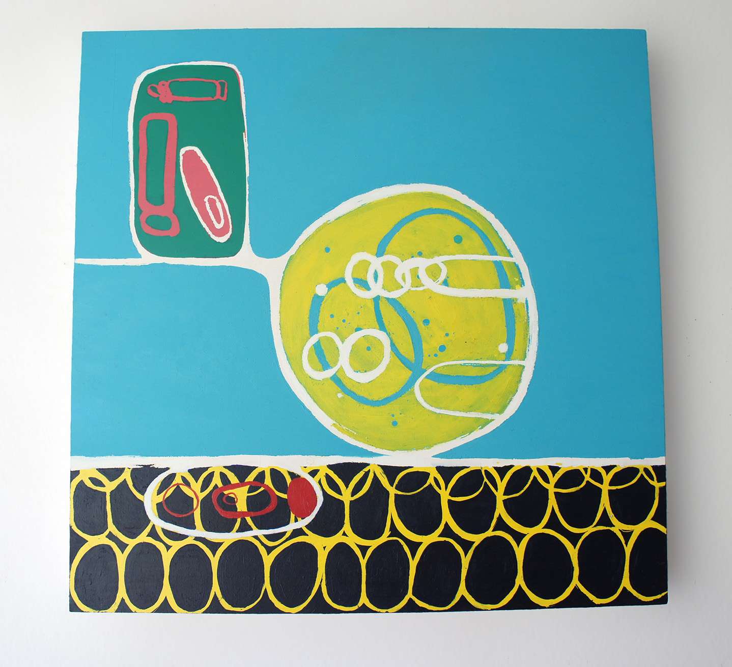 Yellow Spot Painting