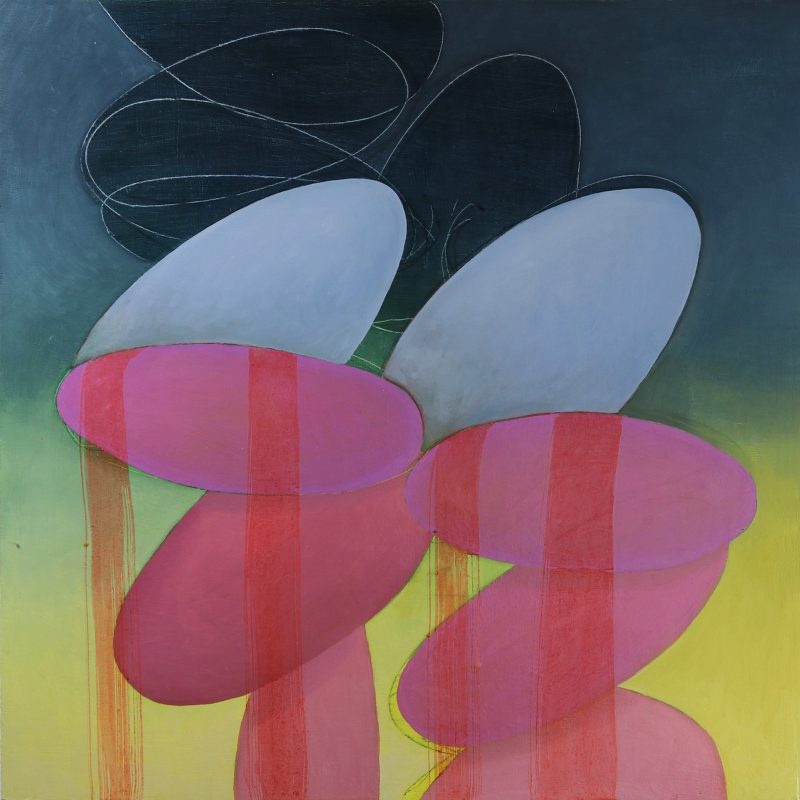 Fragile Anchor - 2020 - Oil on Wood panel 50cm x 50cm