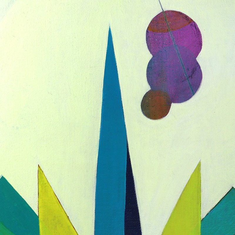 Totemi - 2017 - Oil on canvas - 30cm x 25cm