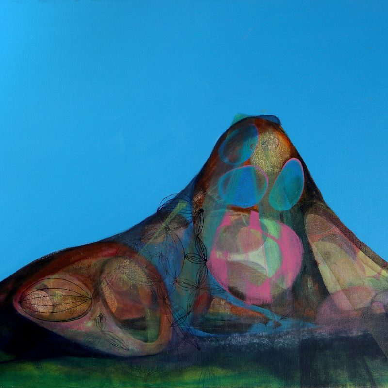 Microcastle - 2008 - Acrylic on canvas - 40cm x 50cm